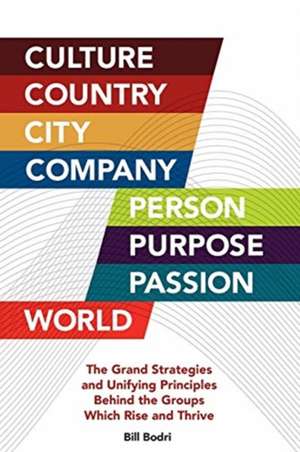 Culture, Country, City, Company, Person, Purpose, Passion, World de Bill Bodri