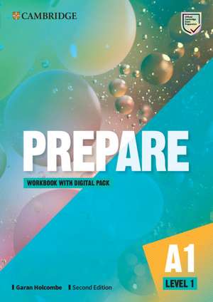 Prepare Level 1 Workbook with Digital Pack de Garan Holcombe