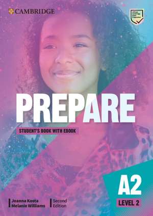 Prepare Level 2 Student's Book with eBook de Joanna Kosta