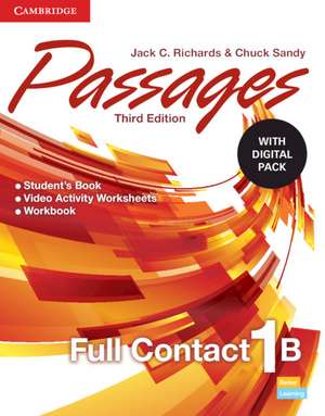 Passages Level 1 Full Contact B with Digital Pack de Jack C. Richards