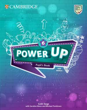 Power Up Level 6 Pupil's Book KSA Edition de Colin Sage