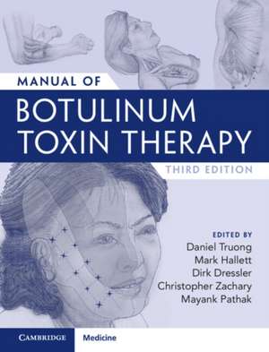 Manual of Botulinum Toxin Therapy de Daniel Truong