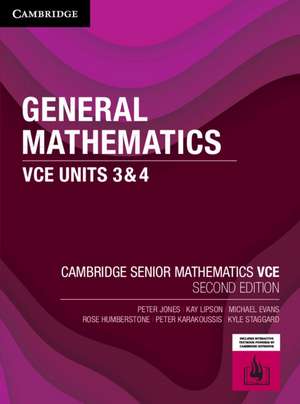 General Mathematics VCE Units 3&4 de Peter Jones