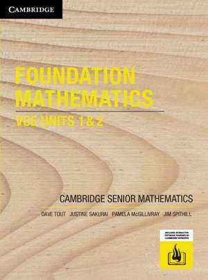 Foundation Mathematics VCE Units 1&2 de Dave Tout