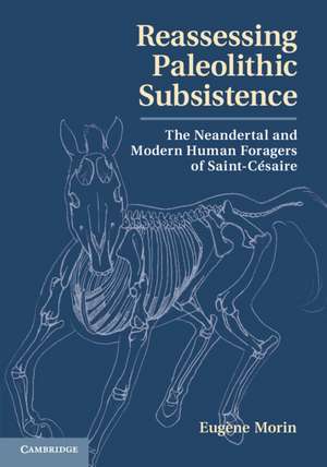 Reassessing Paleolithic Subsistence: The Neandertal and Modern Human Foragers of Saint-Césaire de Eugène Morin