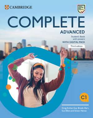 Complete Advanced Student's Book with Answers with Digital Pack de Greg Archer