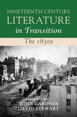 Nineteenth-Century Literature in Transition de John Gardner