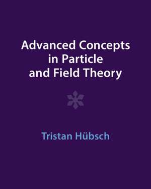 Advanced Concepts in Particle and Field Theory de Tristan Hübsch