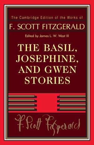 The Basil, Josephine, and Gwen Stories de F. Scott Fitzgerald