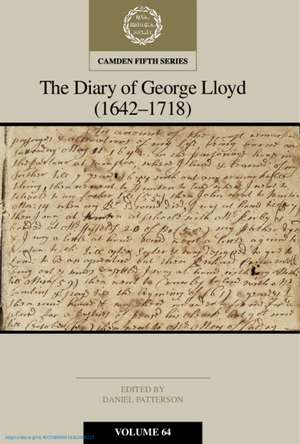 The Diary of George Lloyd: Volume 64, Part 1 de Daniel Patterson