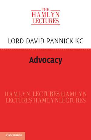 Advocacy de David Pannick KC