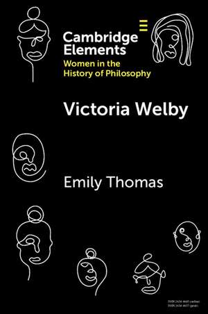 Victoria Welby de Emily Thomas