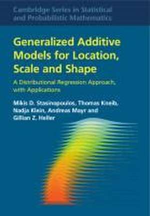 Generalized Additive Models for Location, Scale and Shape de Andreas Mayr