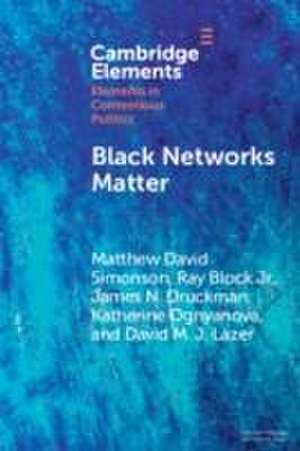 Black Networks Matter de David M. J. Lazer