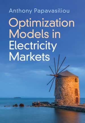 Optimization Models in Electricity Markets de Anthony Papavasiliou