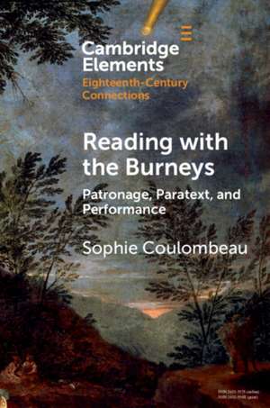 Reading with the Burneys de Sophie Coulombeau