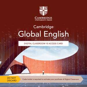 Cambridge Global English Digital Classroom 10 Access Card (1 Year Site License) de Alison Sharpe