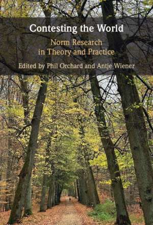 Contesting the World de Phil Orchard