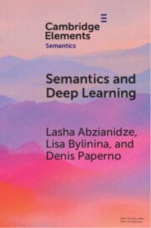 Semantics and Deep Learning de Lasha Abzianidze