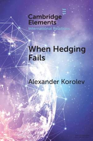 When Hedging Fails de Alexander Korolev
