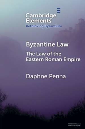 Byzantine Law de Daphne Penna