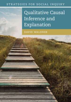 Qualitative Causal Inference and Explanation de David Waldner