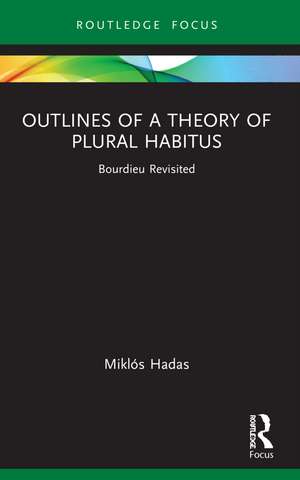 Outlines of a Theory of Plural Habitus: Bourdieu Revisited de Miklós Hadas