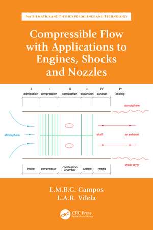 Compressible Flow with Applications to Engines, Shocks and Nozzles de Luis Manuel Braga da Costa Campos