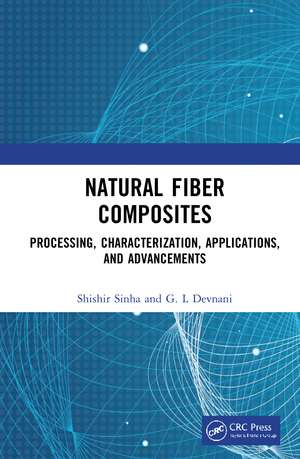 Natural Fiber Composites: Processing, Characterization, Applications, and Advancements de Shishir Sinha