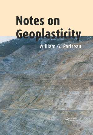 Notes on Geoplasticity de William G. Pariseau