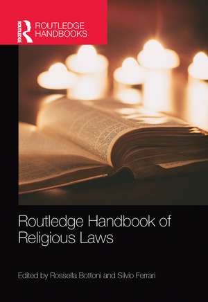 Routledge Handbook of Religious Laws de Silvio Ferrari