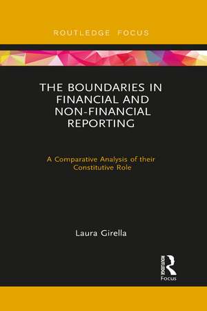 The Boundaries in Financial and Non-Financial Reporting: A Comparative Analysis of their Constitutive Role de Laura Girella