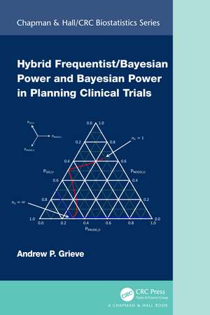 Hybrid Frequentist/Bayesian Power and Bayesian Power in Planning Clinical Trials de Andrew P. Grieve