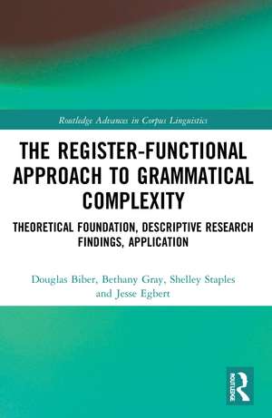 The Register-Functional Approach to Grammatical Complexity: Theoretical Foundation, Descriptive Research Findings, Application de Douglas Biber