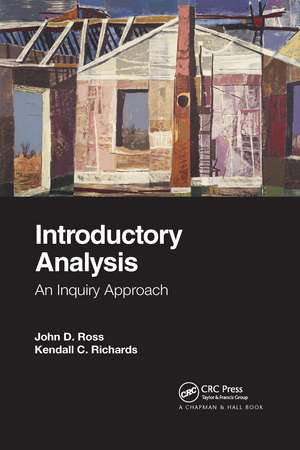 Introductory Analysis: An Inquiry Approach de John D. Ross