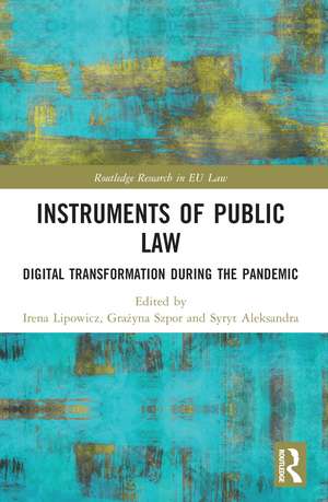 Instruments of Public Law: Digital Transformation during the Pandemic de Irena Lipowicz