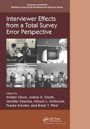 Interviewer Effects from a Total Survey Error Perspective de Kristen Olson