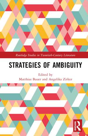 Strategies of Ambiguity de Matthias Bauer