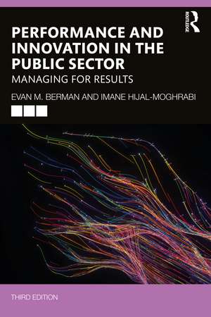 Performance and Innovation in the Public Sector: Managing for Results de Evan M. Berman