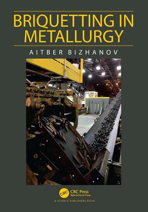 Briquetting in Metallurgy de Aitber Bizhanov