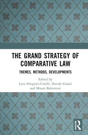 The Grand Strategy of Comparative Law: Themes, Methods, Developments de Luca Siliquini-Cinelli