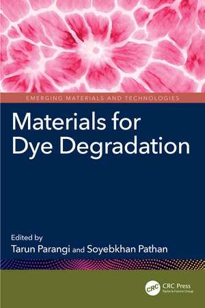 Materials for Dye Degradation de Tarun Parangi