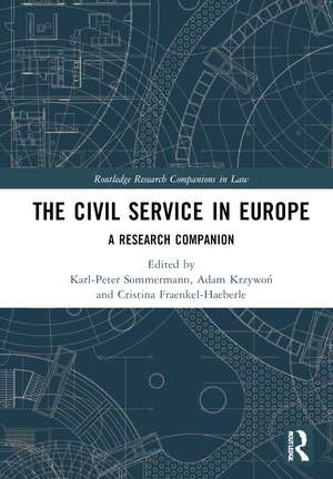 The Civil Service in Europe: A Research Companion de Karl-Peter Sommermann