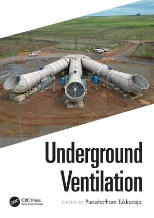 Underground Ventilation: Proceedings of the 19th North American Mine Ventilation Symposium ((NAMVS 2023, 17-22 June 2023, Rapid City, South Dakota, USA) de Purushotham Tukkaraja