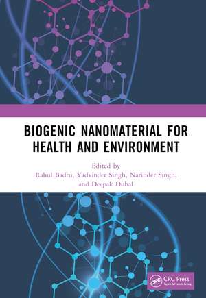 Biogenic Nanomaterial for Health and Environment de Rahul Badru