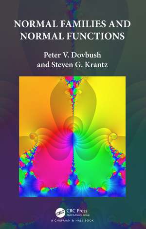 Normal Families and Normal Functions de Peter V. Dovbush