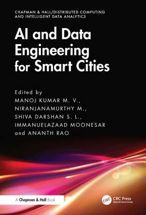 AI and Data Engineering for Smart Cities de Manoj Kumar M. V.