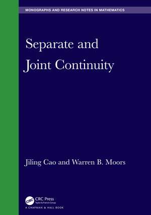 Separate and Joint Continuity de Jiling Cao