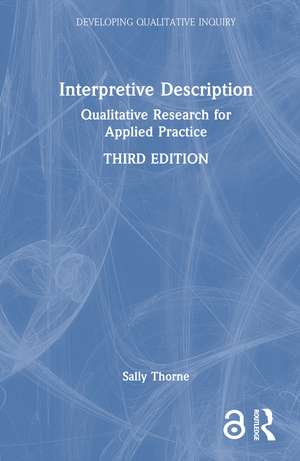 Interpretive Description de Sally Thorne