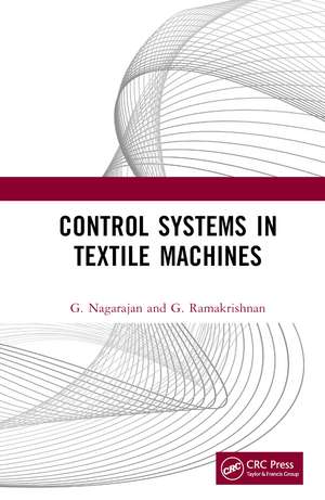 Control Systems in Textile Machines de G. Nagarajan